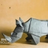 【折纸搬运】犀牛 设计：昆汀 视频制作：JM's Origami Tutorials