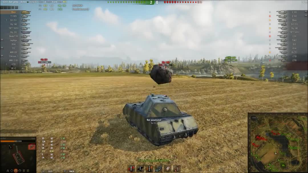 world of tanks _ maus - yolo - 94 hits received - s.w. #6