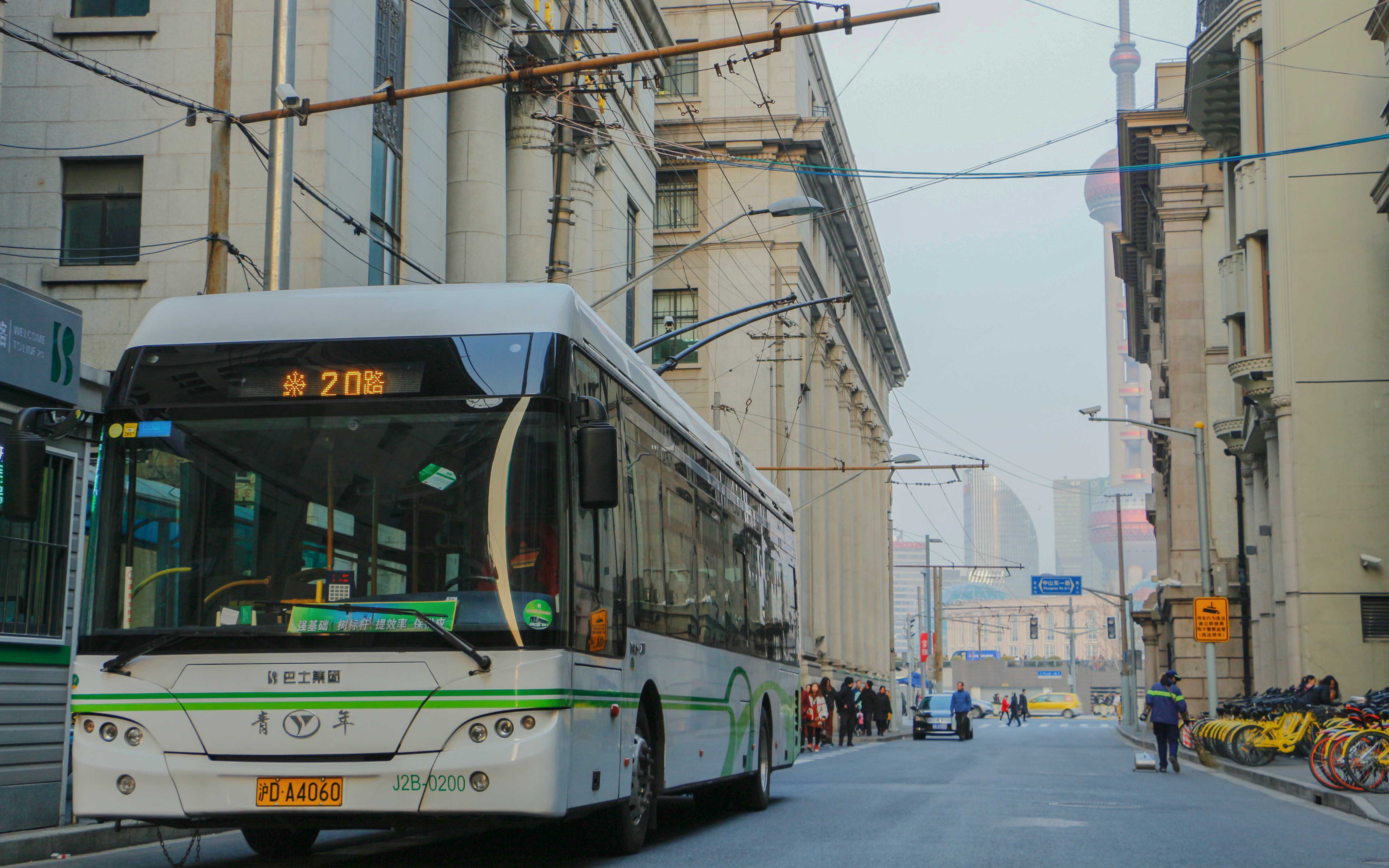 上海公交20路全程第一视角展望