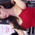 4K高清韩国车模，韩国车展，性感诱惑美女，紧身红裙