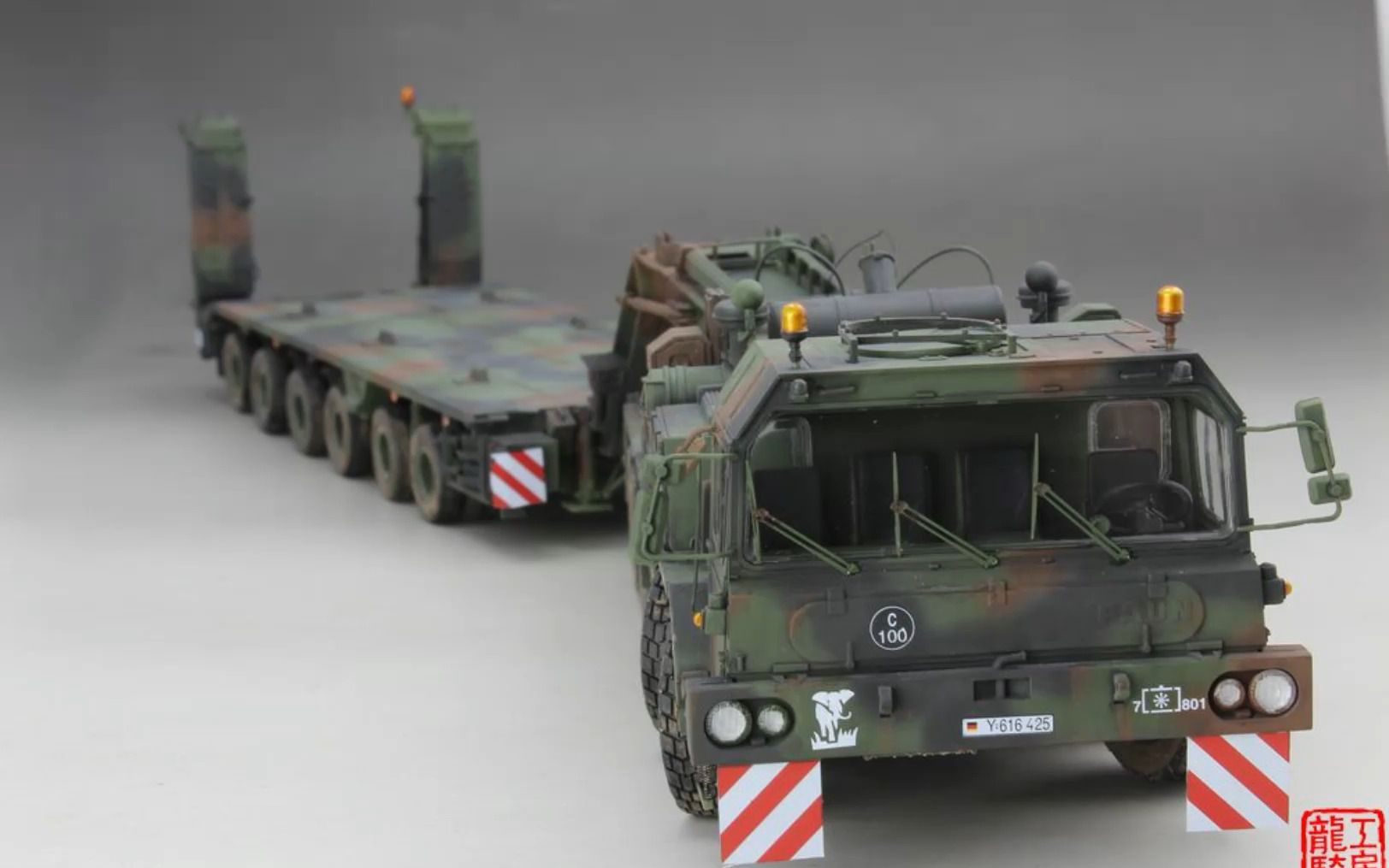 德国象式军用拖车模型-装甲车／坦克模型库-3ds Max(.max)模型下载-cg模型网