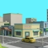 【原创】【有源文件】3dmax+vray制作的一个学生简单动画作品3d动画之小城市漫游动画