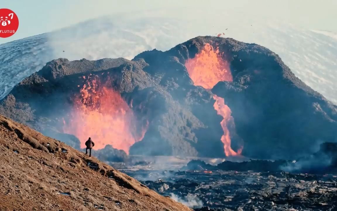 【画故事】近距离体验火山喷发哔哩哔哩bilibili