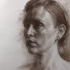 妇人肖像素描 原速片段截取，更细微地展现绘画过程