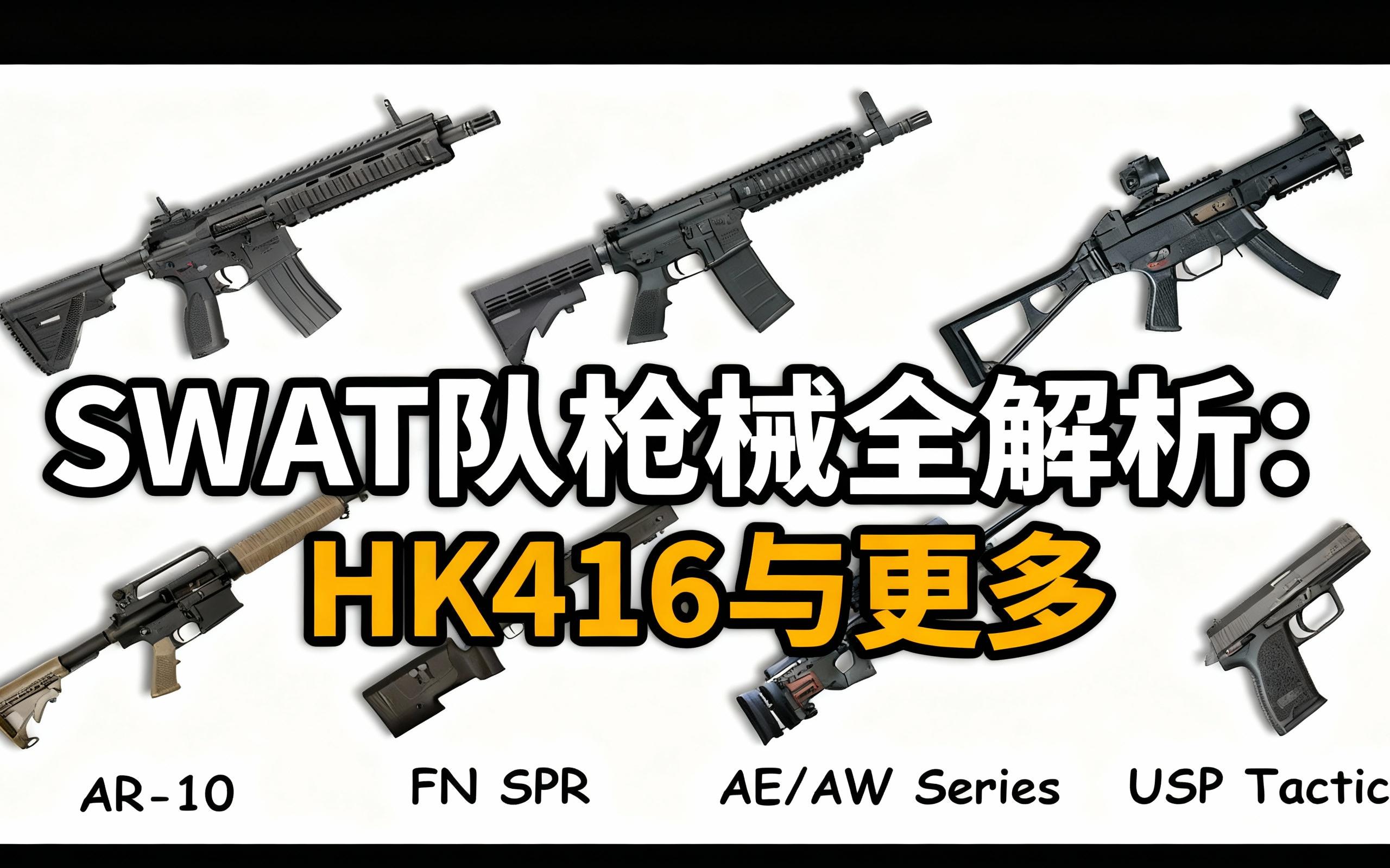 [中配]SWAT队枪械全解析：HK416与更多 - Guns Explained