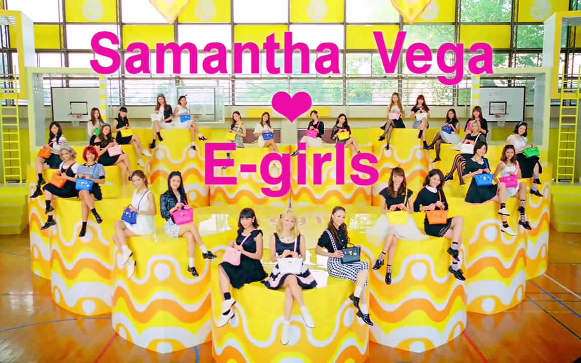 Samantha Vega Meets E Girls Tv Cm Highschool Love 哔哩哔哩 つロ 干杯 Bilibili