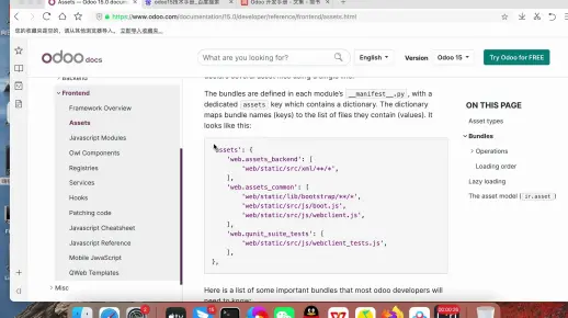 1.ODOO15讲座Assets