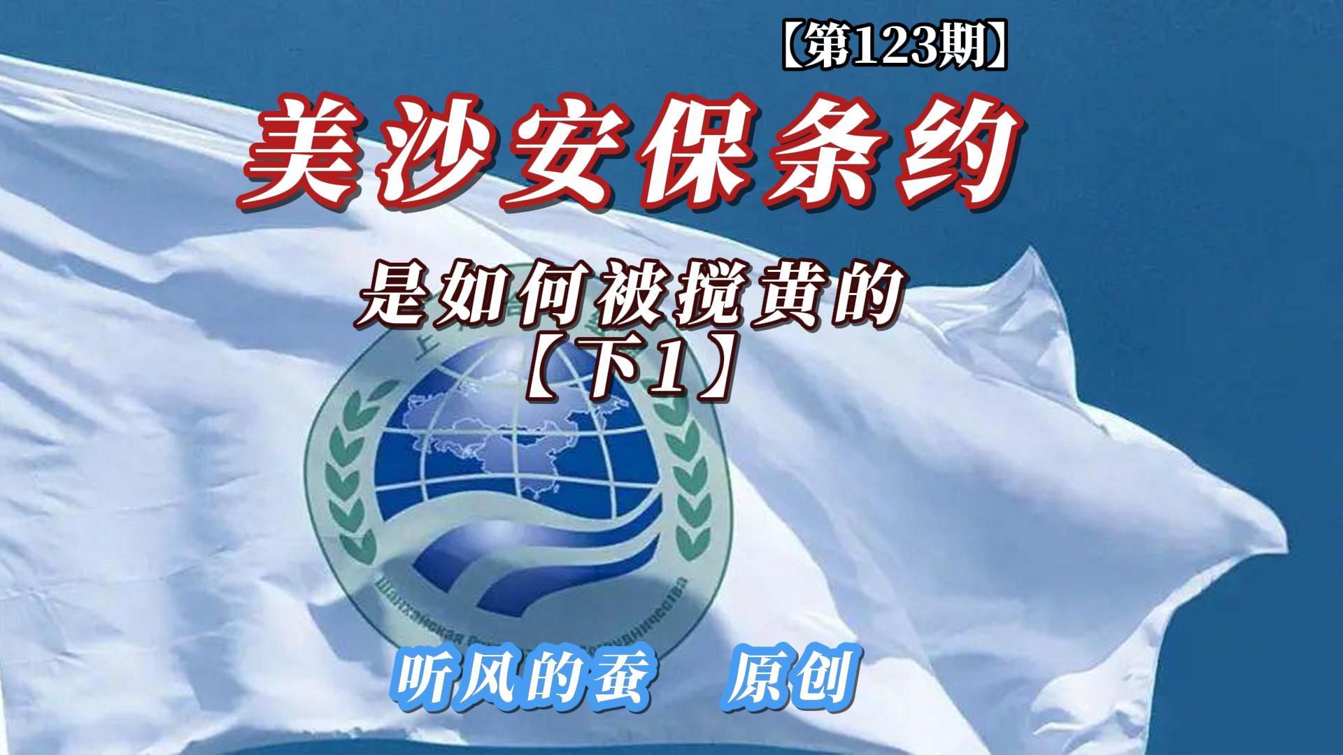 【第123期】美沙安保条约——是如何被搅黄的？（下1）