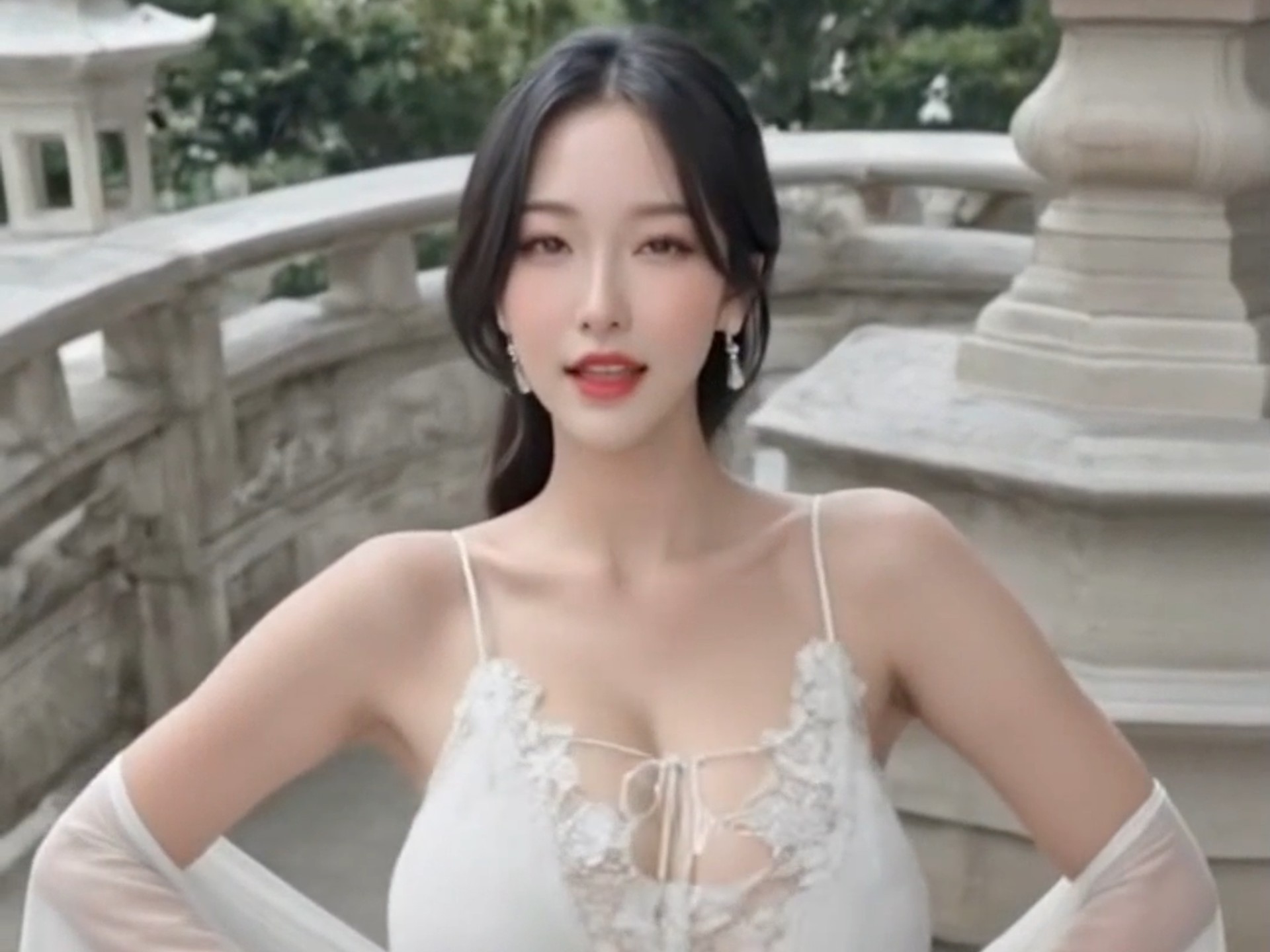 白纱裙熟女三连舞（最后一舞）