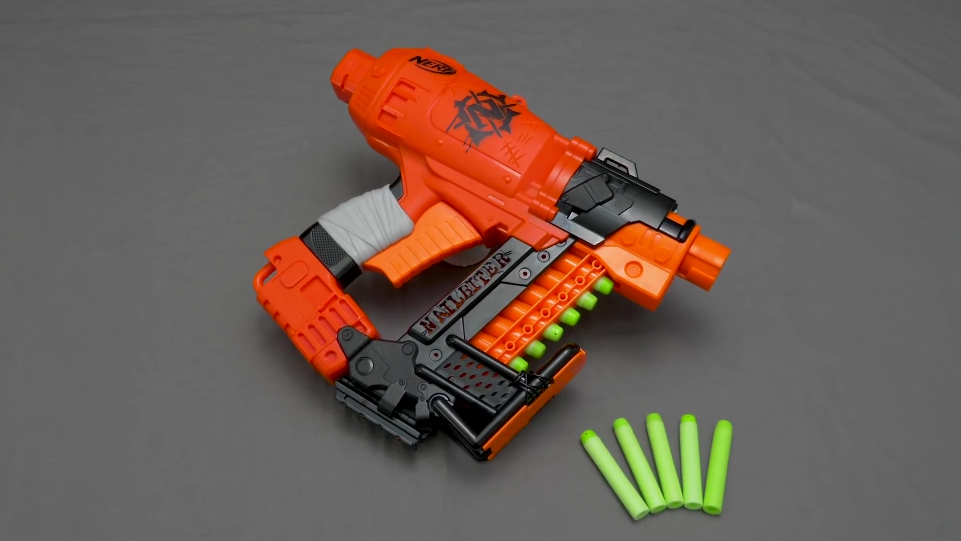 评测nerfzombiestrike僵尸生存系统系列nailbiter钉枪叮咬者