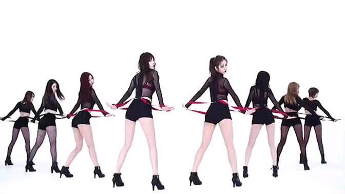 韩国女团Girls  Day性感热舞MV，黑色诱惑  瞬间被征服