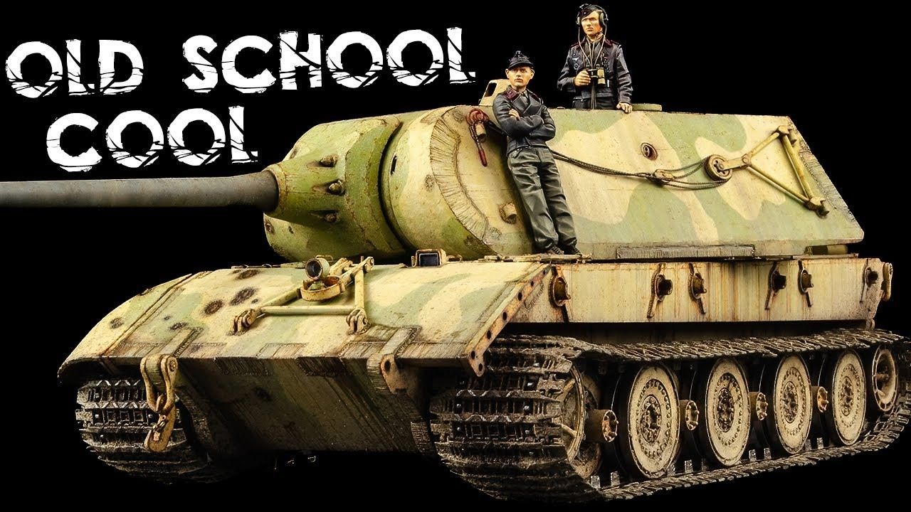经典的夜班回来了！让我们喷涂E-100超重型坦克模型（Amusing Hobby 1/35）