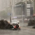 深圳南山大道暴雨，第一次见黑色下水道瀑布