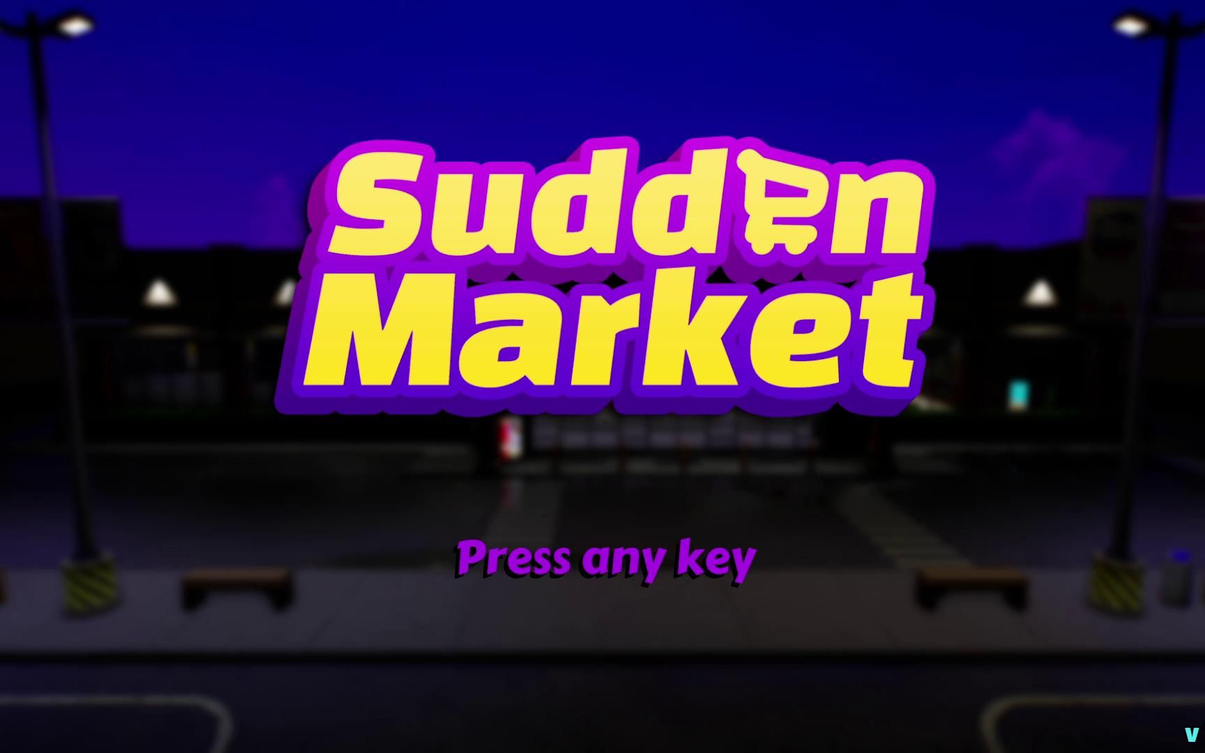 【陆晨】《Sudden Market》试玩，购物车成精零元购