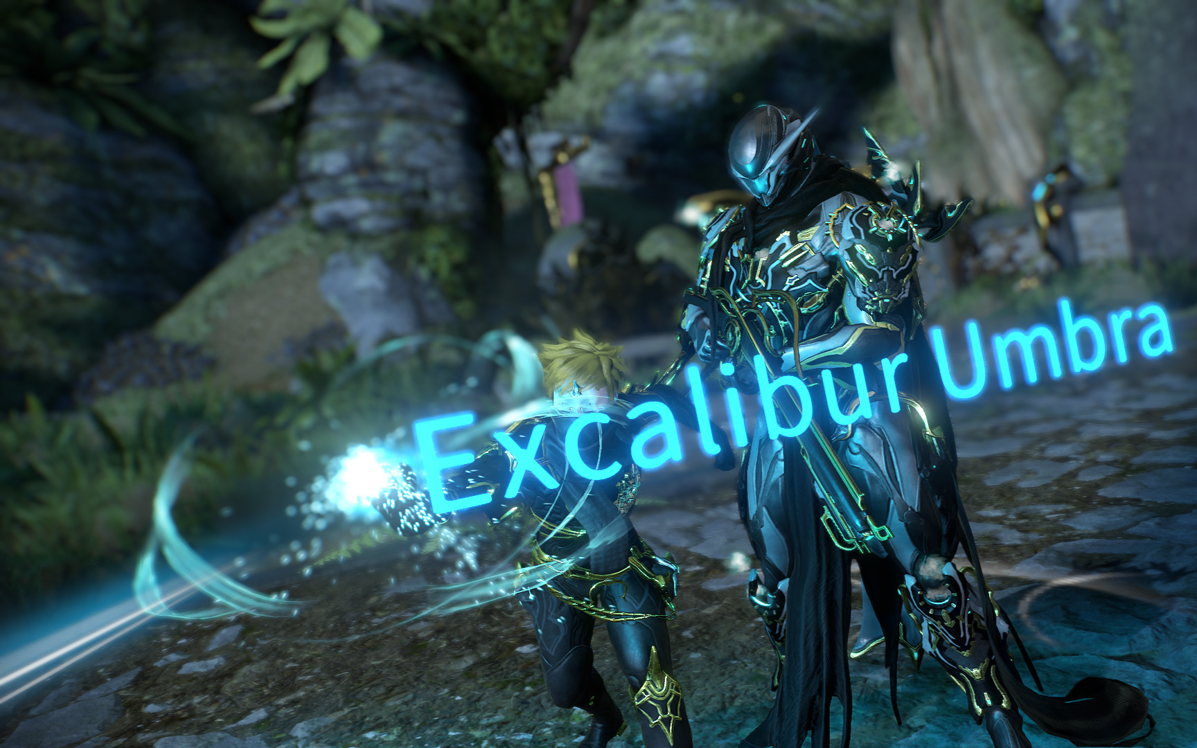 warframe系列配色-excalibur umbra (暗影圣剑)