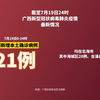 截至7月19日24时，广西新型冠状病毒肺炎疫情最新情况