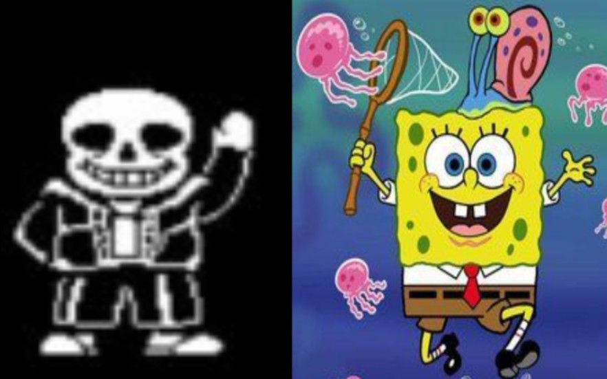 spongeswap海绵宝宝审判毛子式sans