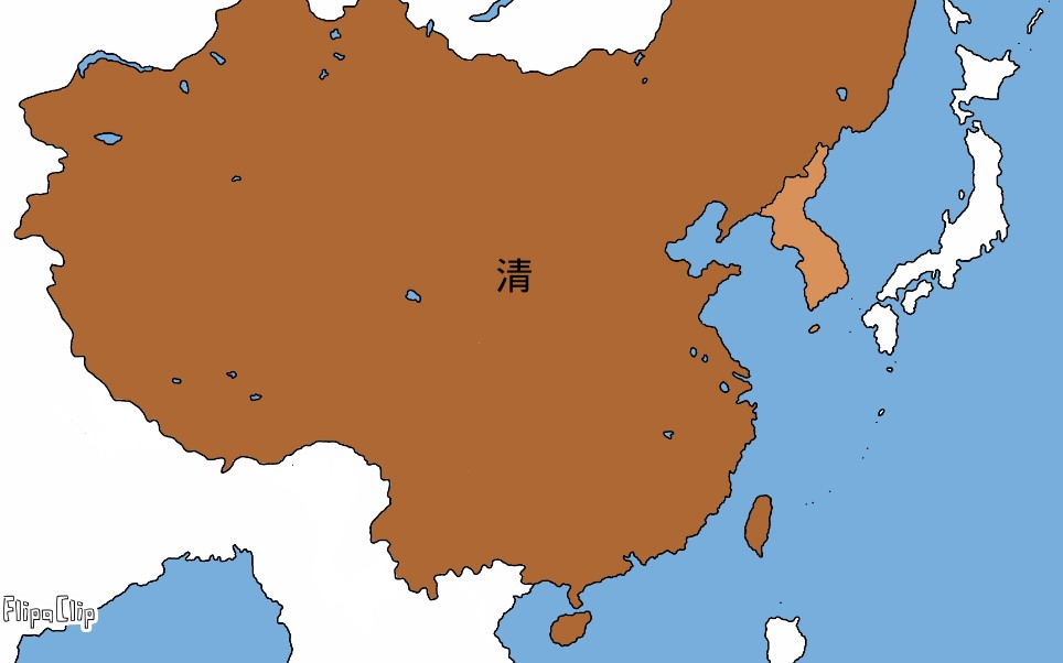 外国人眼中的中国历史地图