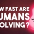 【TEDed】人类到底是在进化还是在退化？Is human evolution speeding up or slowi