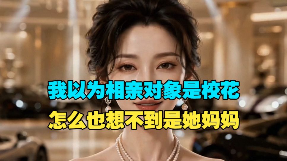 【 绝美甜宠】我以为相亲对象是校花，怎么也想不到是她妈妈。