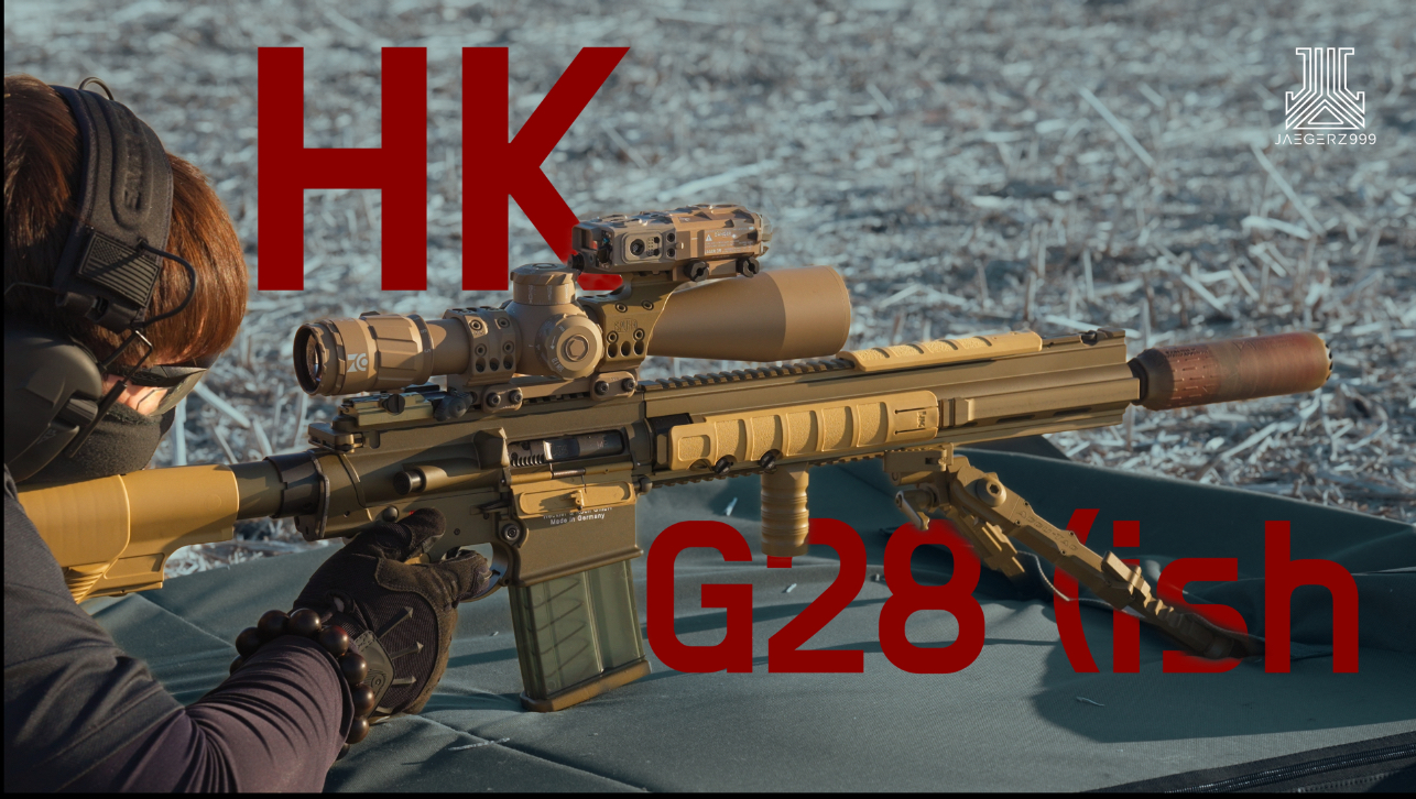 全新开箱！我居然买到了德军的HK G28精确射手步枪？
