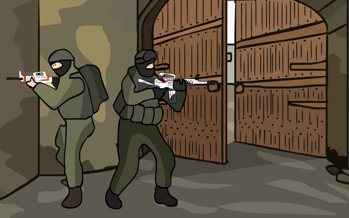 csgo搞笑动画【作弊者】
