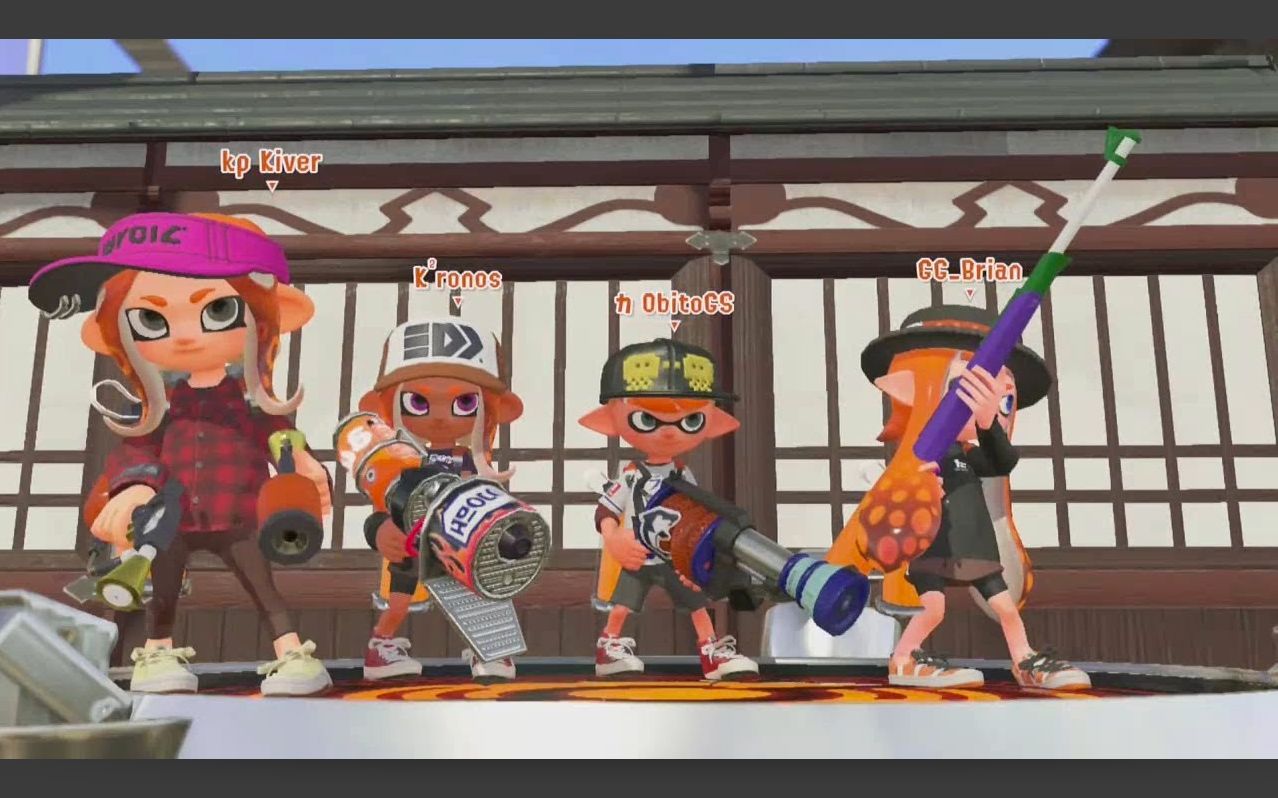 splatoon2真格训练集锦brian的绿狙镜狙日常