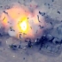 阿塞拜疆公布最新袭击亚军视频：军营及坦克瞬间被摧毁 碎片满天飞