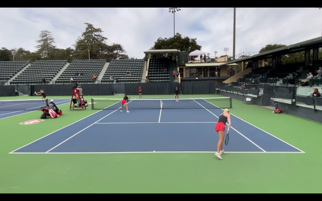 【网球】2022斯坦福大学女子网球队双打比赛