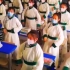 内蒙古一中学学生课间跳蒙古舞， 不出教室就感受万马奔腾