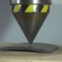 【液压实验】液压机VS钛板，压出了火花