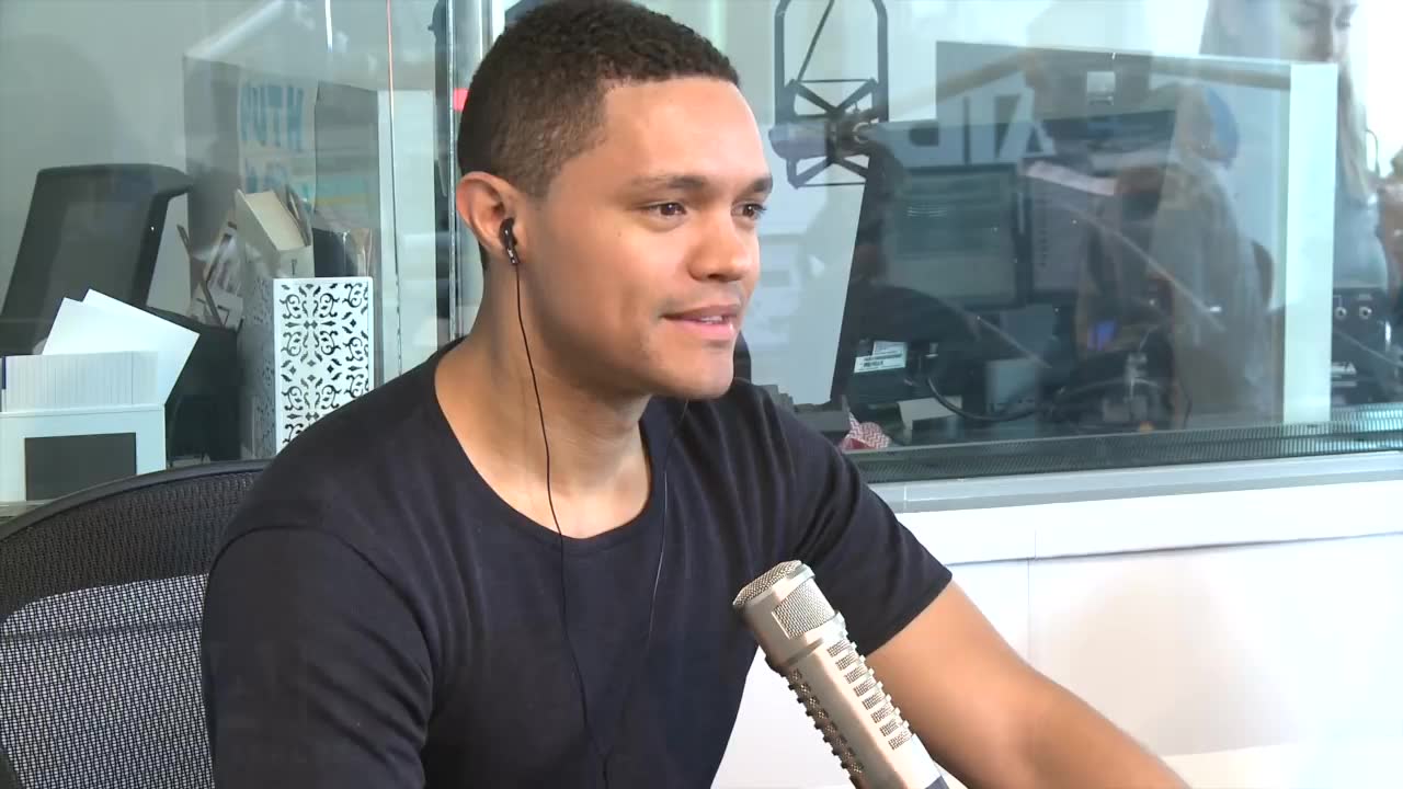 trevor noah on air with ryan seacrest (filtered and unfiltered