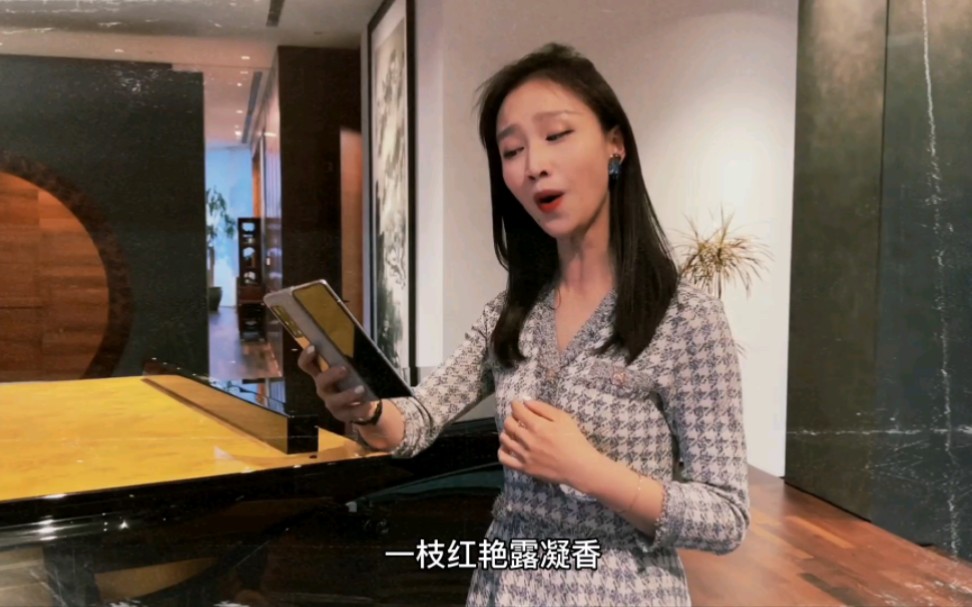 中国音乐学院李琳副教授 即兴演唱《清平调》