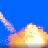 超清：爆炸/烟雾特效蓝幕素材