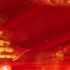 红色国庆节舞台背景演讲背景视频素材