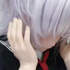 【kigurumi】面具头壳搭配白色假发，真的很可爱（NK