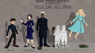 《佩小姐的奇幻城堡》电影概念设计，<em class="keyword">蒂姆·波顿</em>的哥特式暗黑童话，多位艺术家作品合集与角色原型，转眼影片上映已8年！