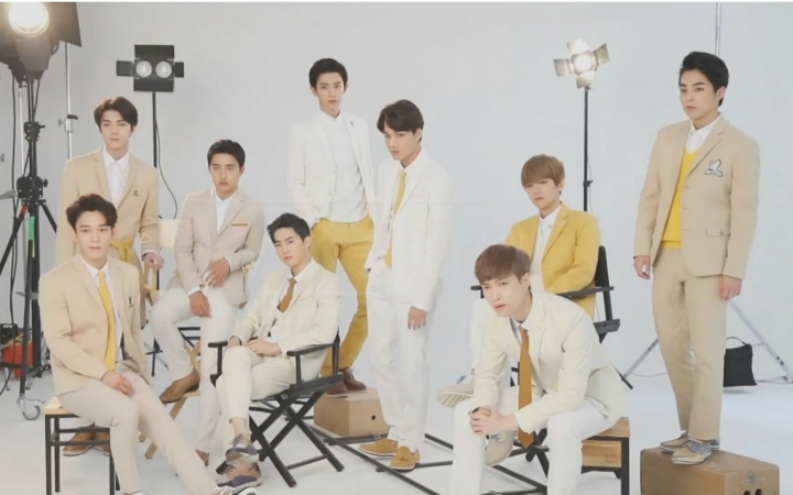 2015 exo ivy club autumn 海报拍摄花絮