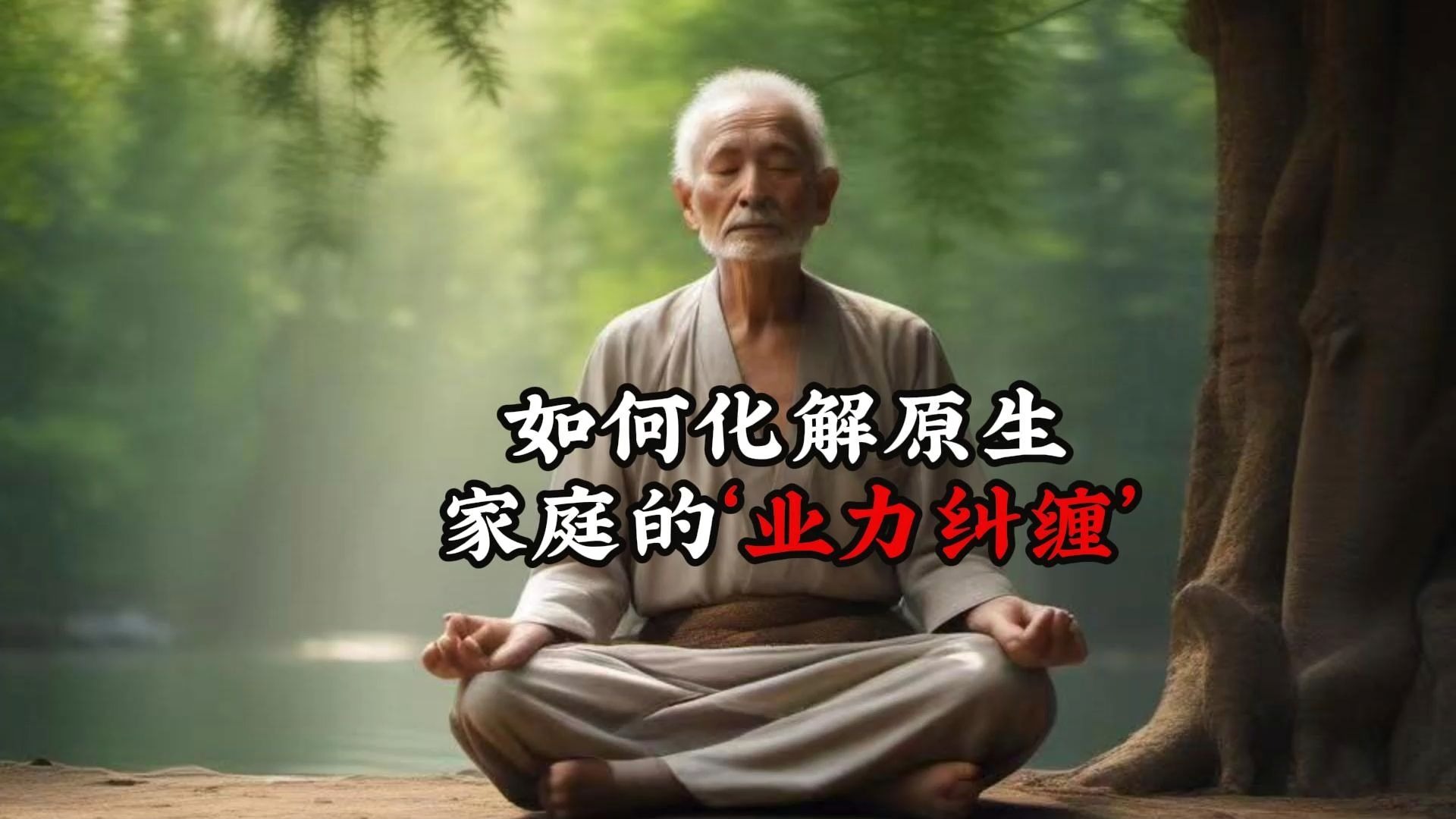 如何让爱在家族中自由流动：化解原生家庭的业力纠缠