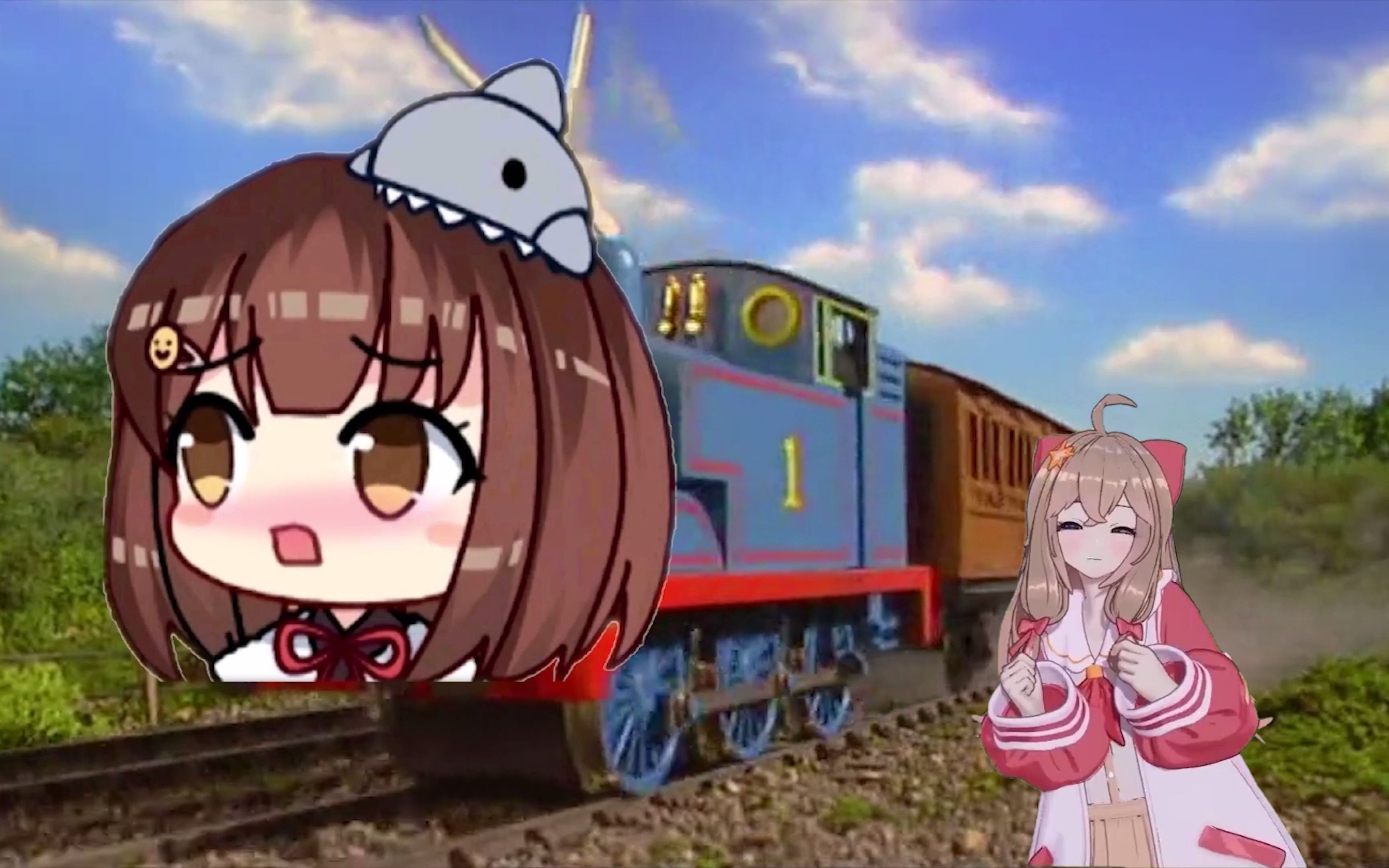 然然喜提海子姐小火车，想想都上大分啦happy💃💃💃💃！