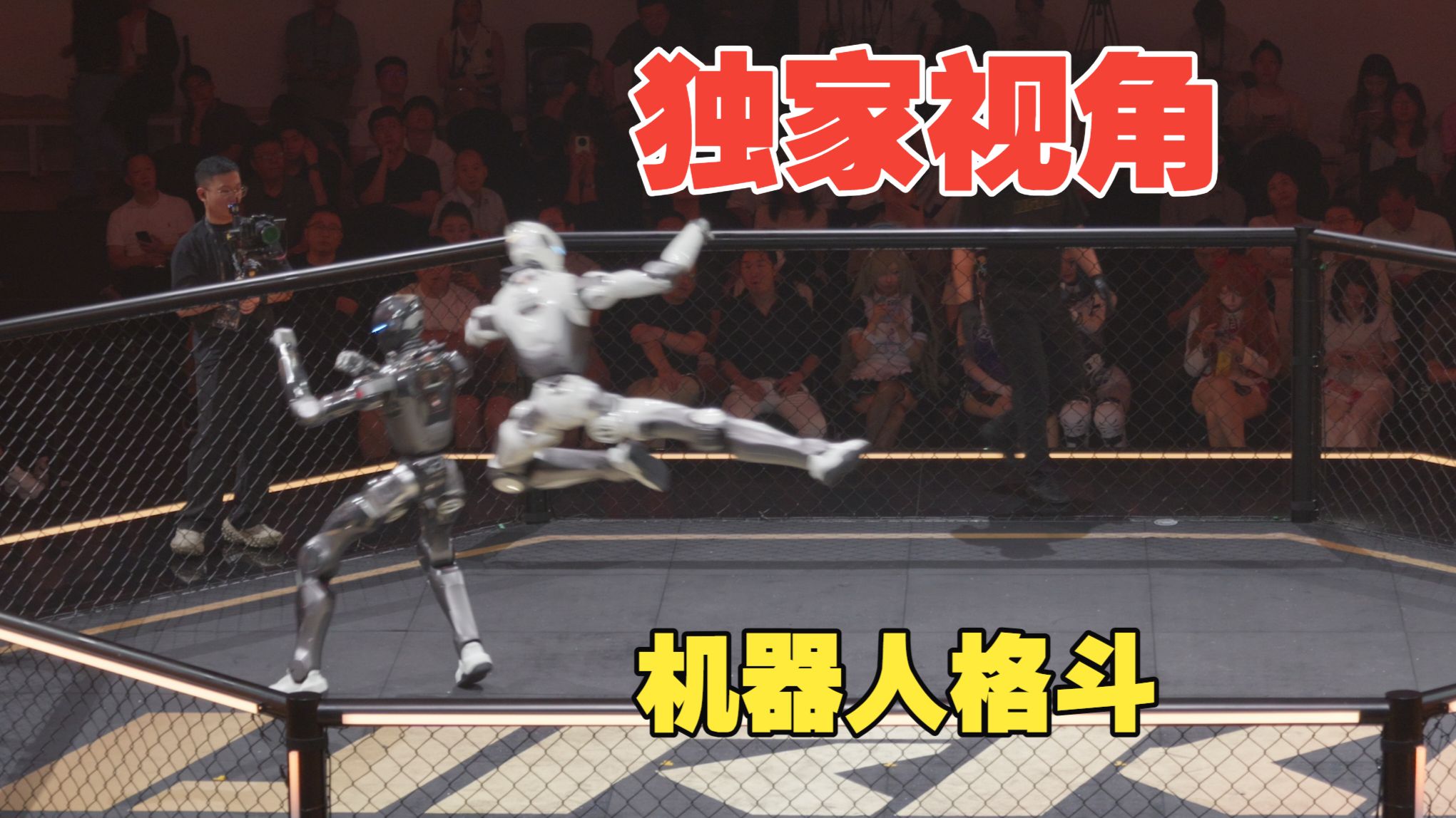 00前排独家视角，URKL机器人格斗比赛！