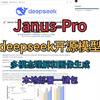 【Janus-Pro】一键包 deepseek开源模型 多模态理解和图像生成