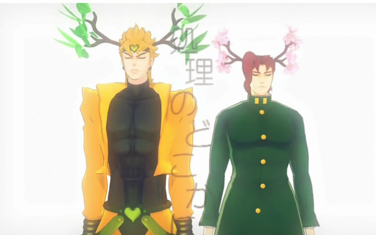 【mmd】dio&花京院 思考的僵尸【jojo】