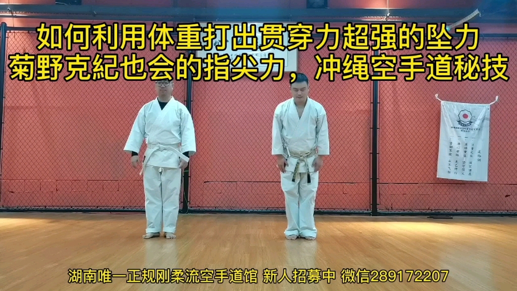 利用体重打出贯穿力超强的力冲绳空手道一击必杀发力的秘技_哔哩哔哩(゜-゜)つロ干杯~-bilibili
