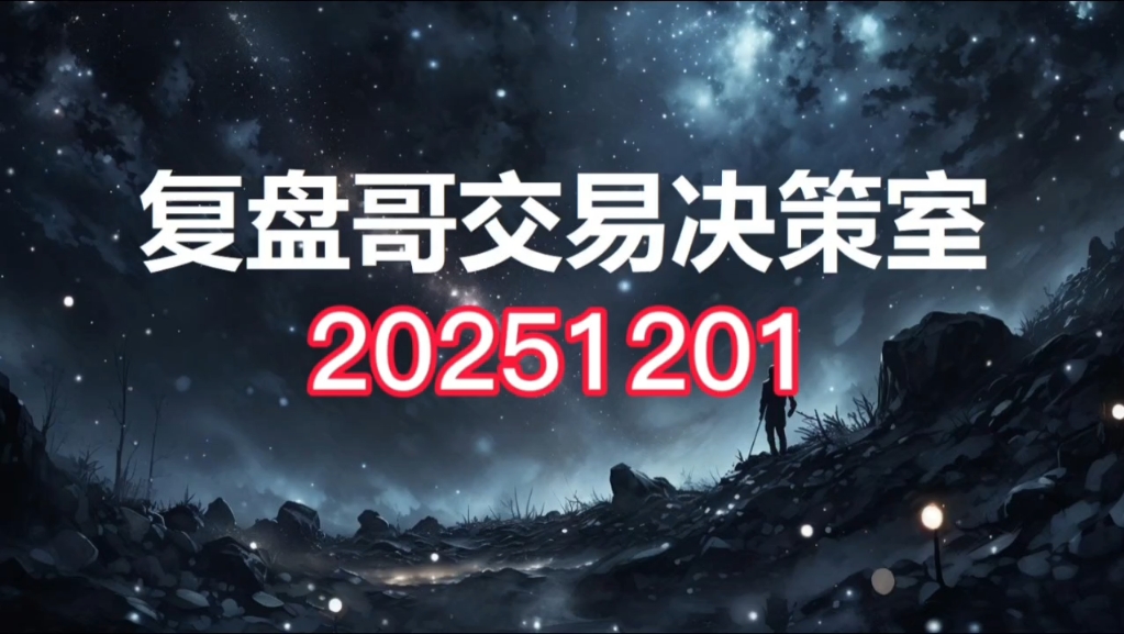 复盘哥交易决策室20251201