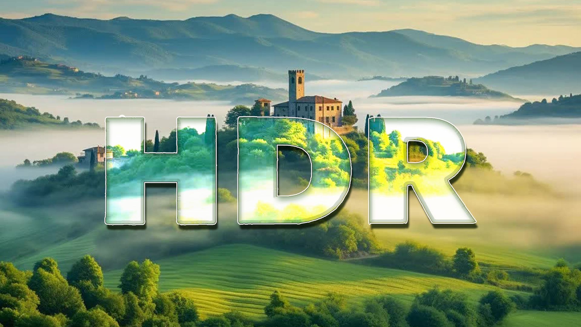 【4K 60帧 HDR】【1小时】🌄「看遍世间风景，方知生活满是希望的光」 |真色彩杜比视界|绝美风光素材| 电视背景音乐| 放松冥想、治疗或睡眠