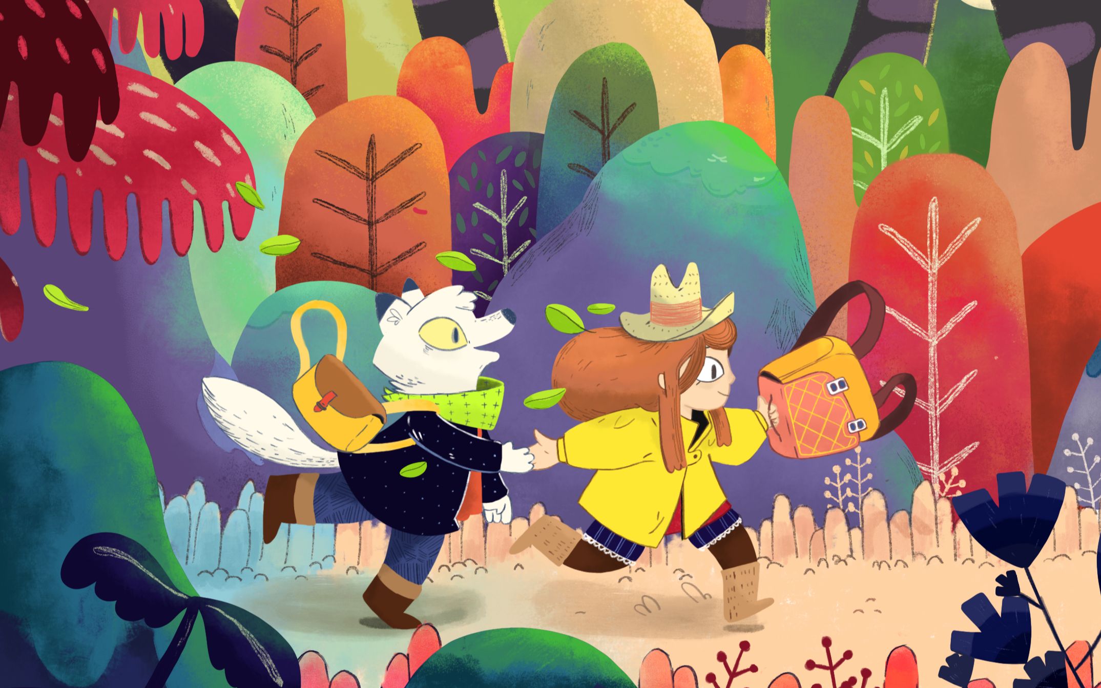 【procreate|插画】让插画动起来,点点第一次用ipad pro临摹超治愈