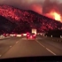 美国南加州大火燃烧数日，画面如同末日