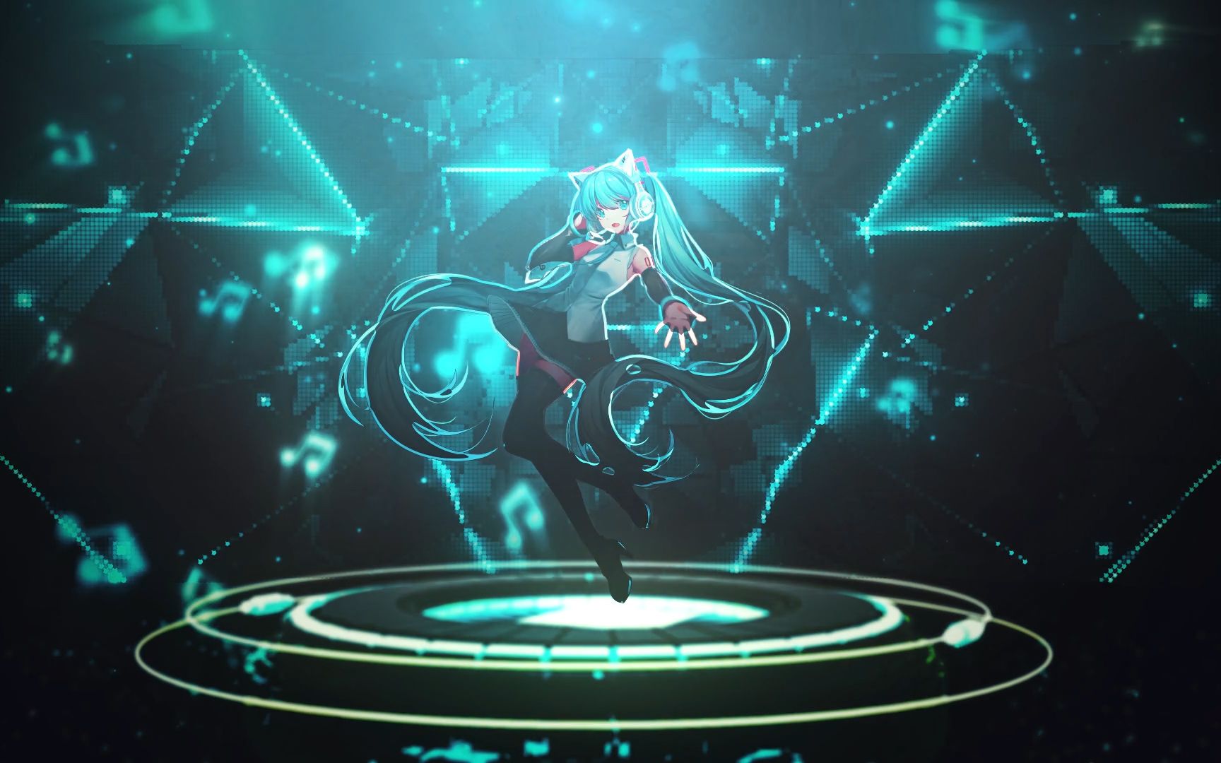 妖舞初音猫耳耳机hearmyvoice祈inory