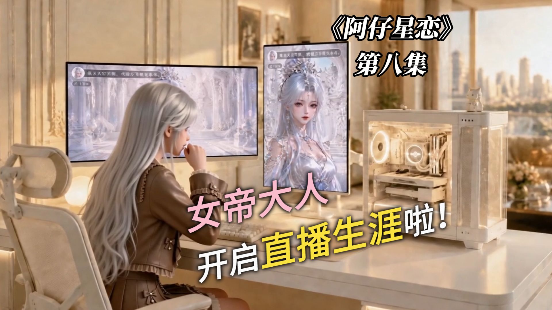 《阿仔星恋》第8集，女帝大人开启直播生涯啦